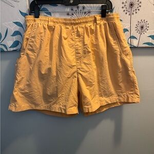 Columbia Men's Flat Front Shorts swimsuit swim trunks Sz XL